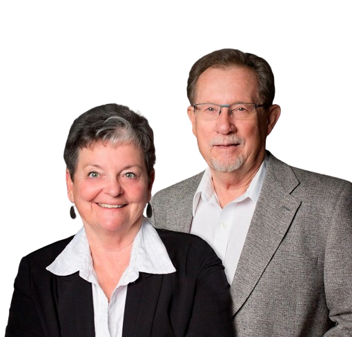 Picture of Kathy and John Aitchison, the A Team real estate brokers with Century 21 JC Jones American Dream