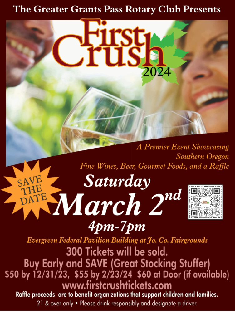 first crush flier 2024 event